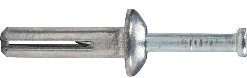 DEWALT DEWALT Zamac Nailin 2808 Nail Anchor, 1/4 in Dia, 1 in L, Carbon Steel/Zamac, 100/BX