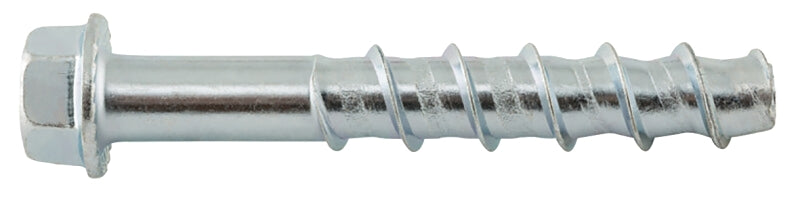 DEWALT DEWALT Screw-Bolt+ PFM1411240 Screw Anchor, 3/8 in Dia, 3 in L, Carbon Steel, Zinc