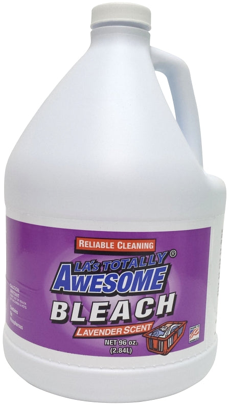 AWESOME PRODUCTS LA's TOTALLY AWESOME 40 Bleach Liquid, Lavender, 96 fl oz CLEANING & JANITORIAL SUPPLIES AWESOME PRODUCTS