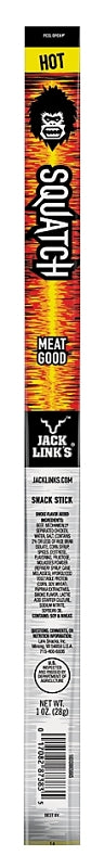 MIDWEST DISTRIBUTION Jack Link's 10000012162 Squatch Snack, Stick, Hot, 1 oz