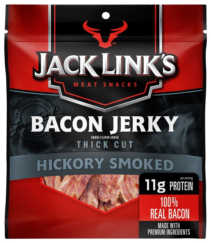 MIDWEST DISTRIBUTION Jack Link's 10000017288 Snack, Jerky, Hickory Smoked, 2.5 oz, Bag