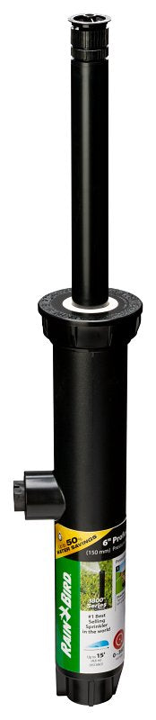 RAINBIRD Rain Bird 1800 Series 1806APSAMPRS Pressure Regulated Pop-Up Sprinkler with Seal-A-Matic Check Valve, 1/2 in Connection