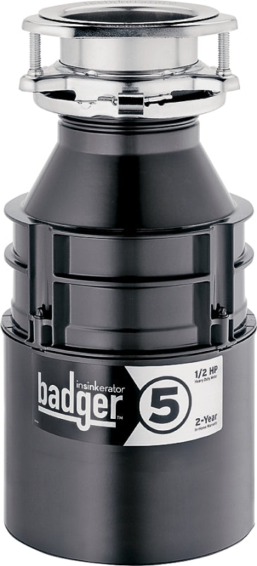 INSINKERATOR InSinkErator 78578-ISE Garbage Disposal, 26 oz Grinding Chamber, 0.5 hp Motor, 120 V, Stainless Steel PLUMBING, HEATING & VENTILATION INSINKERATOR
