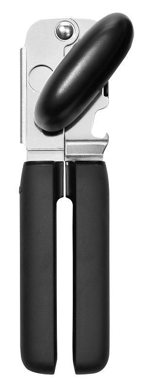 OXO INTERNATIONAL Good Grips 28081V3 Can Opener, 7 in L x 2 in W x 3 in H Dimensions, Comfort-Grip Handle, Stainless Steel, Black HOUSEWARES OXO INTERNATIONAL