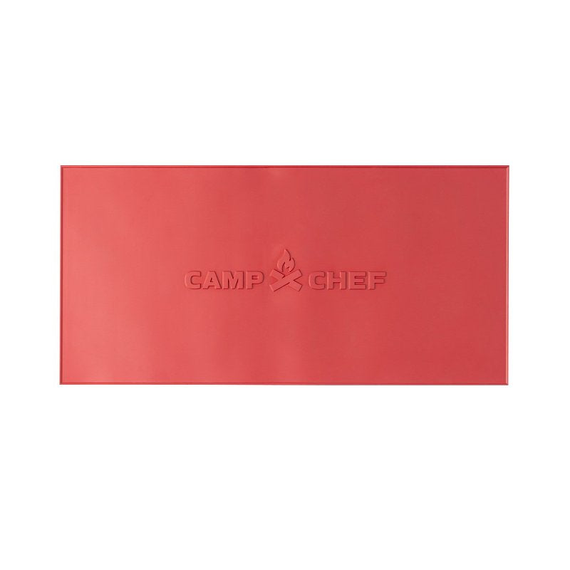 CAMP CHEF Camp Chef FTGMAT Griddle Mat, 18.1 in L, 3.7 in W, Silicone, Red