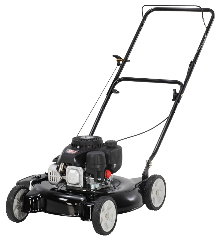 YARD MACHINES Yard Machines 11A-02BT729 Lawn Mower, 125 cc Engine Displacement, Oil, 20 in W Cutting, 1-Blade, Pull Start