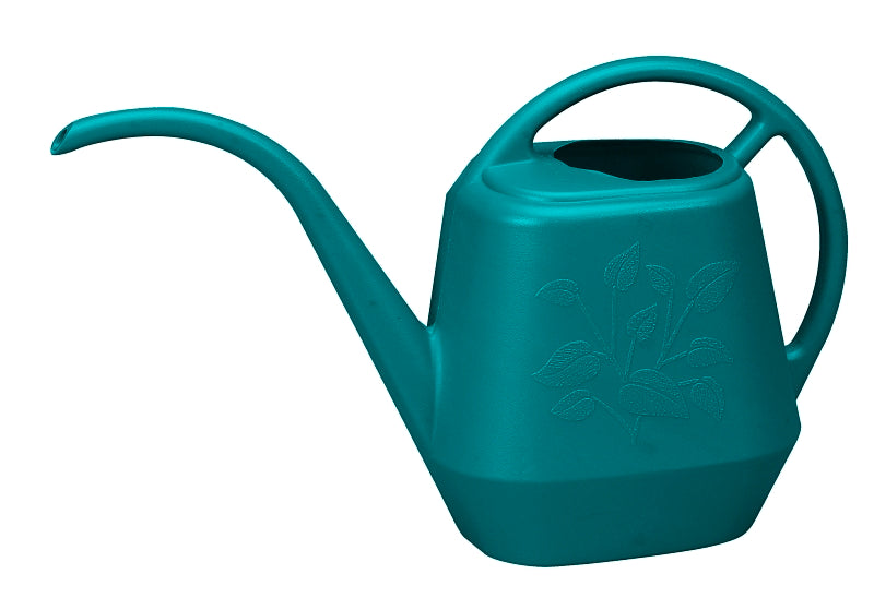 BLOEM Bloem Aqua Rite AW21-26 Watering Can, 56 oz Can, Narrow Spout, Plastic, Bermuda Teal