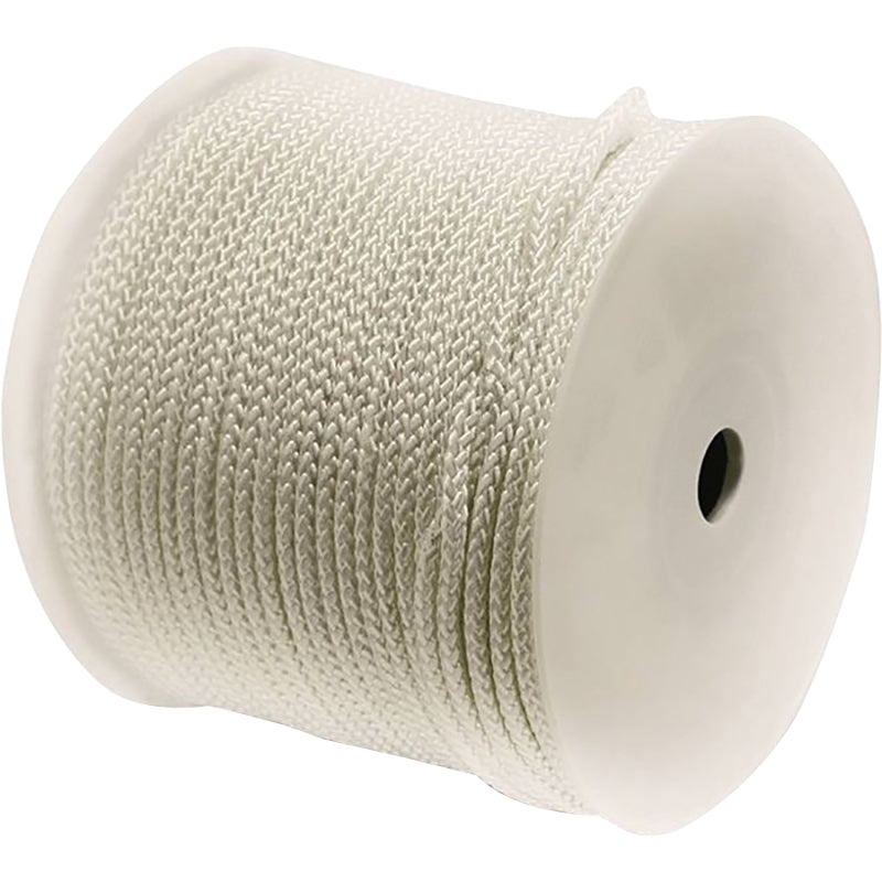 BARON Baron 54213 Rope, 3/8 in Dia, 500 ft L, 175 lb Working Load, Nylon/Poly, Silver/White HARDWARE & FARM SUPPLIES BARON