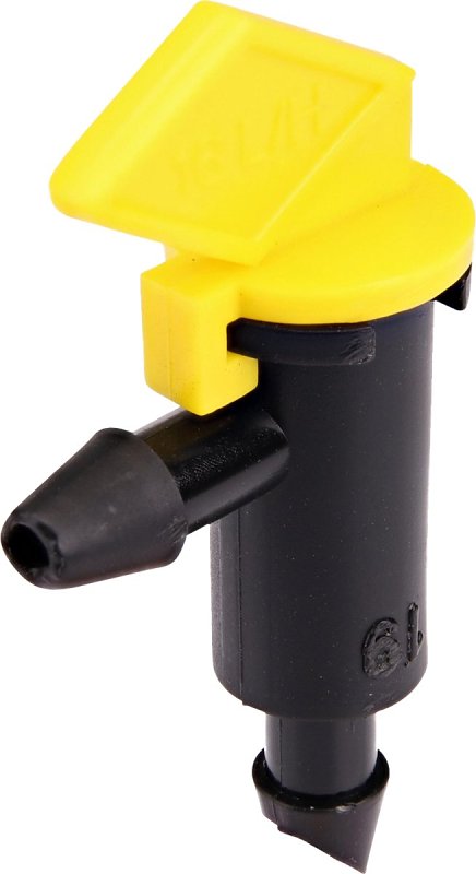 RAINDRIP Raindrip 124025B Flag Dipper, 4 gph gph, Yellow