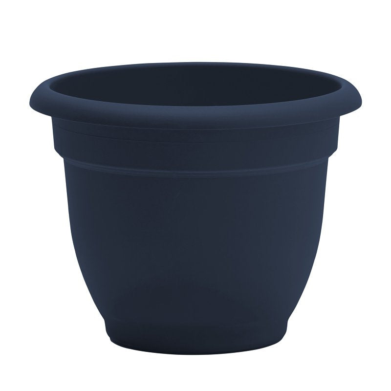 BLOEM Bloem Ariana Series AP1070 Planter, Elegant, Traditional Design, Resin, Navy