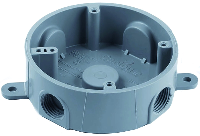 CARLON Carlon E365DR T-Box, 5-Outlet, PVC ELECTRICAL CARLON