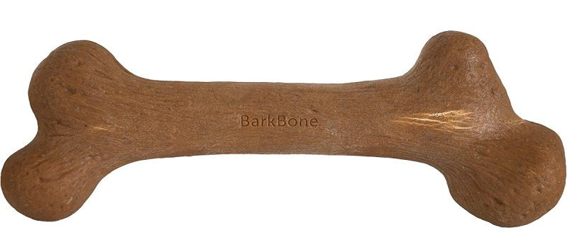 BARKBONE Petmate BarkBone 36034 Dog Toy, Beast, Peanut Butter, Chew Toy, Natural Instincts Infused Wood Dinosaur, Nylon
