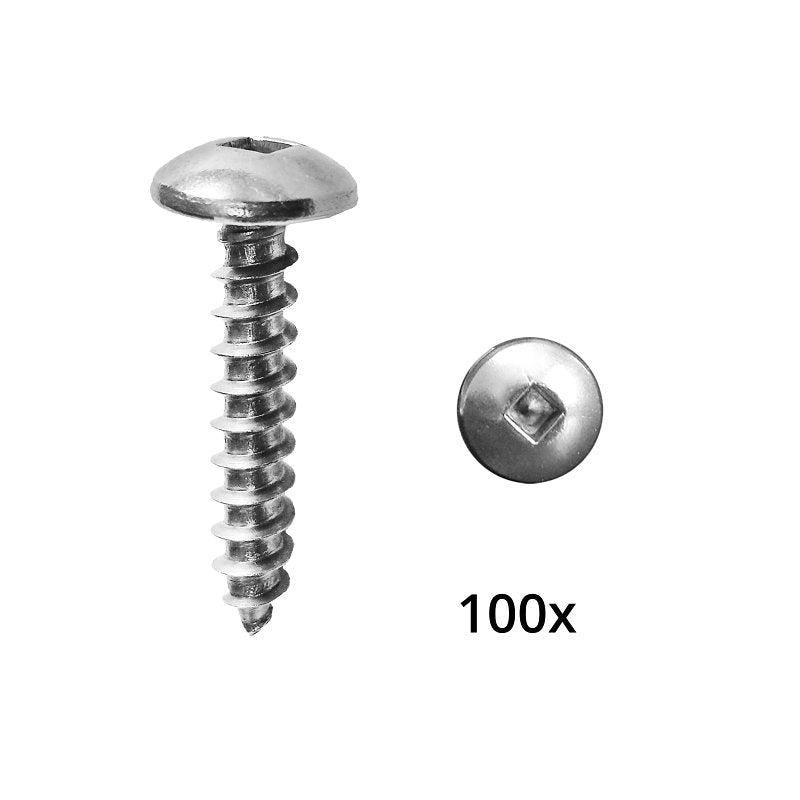MULTINAUTIC Multinautic 15031 Screw, #10 x 1 in, Stainless Steel