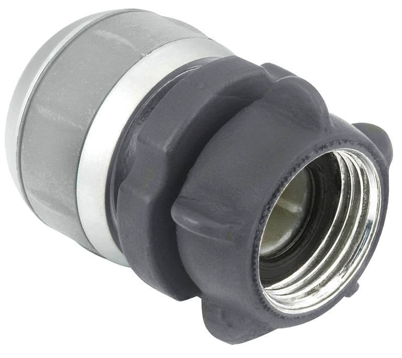 GILMOUR MFG Gilmour 800584-1001 Hose Mender, 5/8 x 3/4 in, Compression, Metal LAWN & GARDEN GILMOUR MFG
