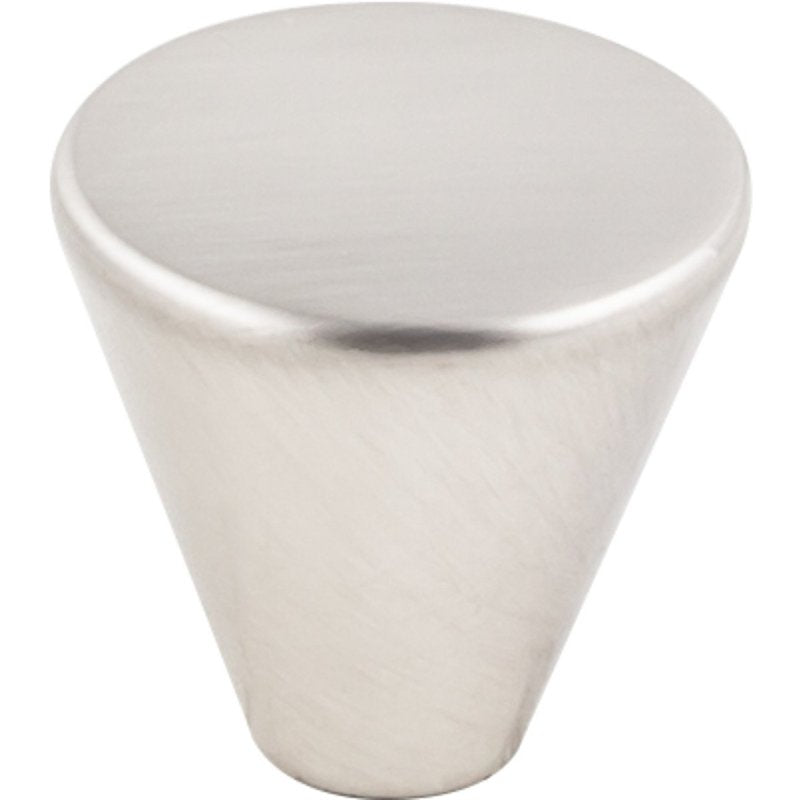 HARDWARE RESOURCES Hardware Resources K512SN-4 Cabinet Knob, Contemporary, 1 in L, Zinc, Satin Nickel, 4/PK