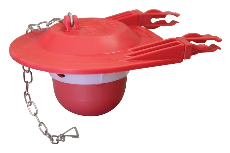 KORKY Korky 3060BP Toilet Flapper, Specifications: 3 in, Rubber, Red, For: Large 3 in Flush Valves and Toilets PLUMBING, HEATING & VENTILATION KORKY