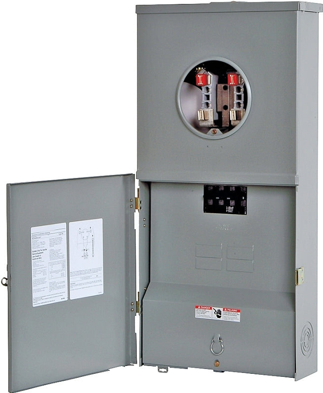 SIEMENS Siemens MC0408B1200RT Series Meter Combination Load Center, Ringless Cover/Lid, 200 A, 4-Space, 4-Jaw, 8-Circuit AUTOMOTIVE SIEMENS