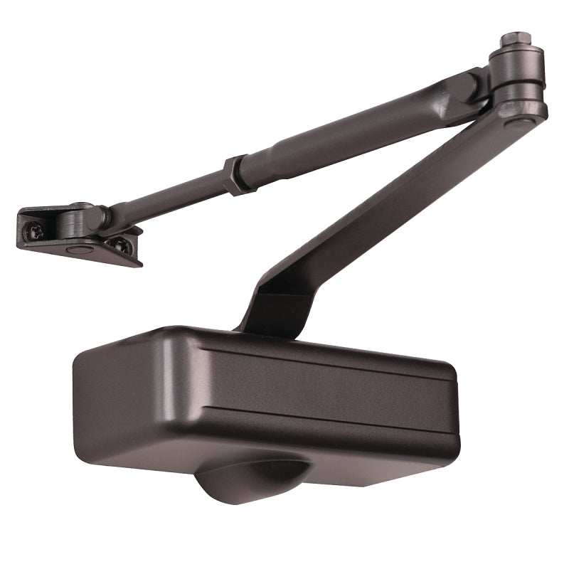 TELL MANUFACTURING Tell Manufacturing DC100079 Door Closer, Brown