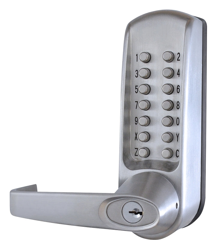 TELL MANUFACTURING Tell Manufacturing CL102660 Heavy-Duty 2-Way Lock, Brushed Steel, Steel ELECTRICAL TELL MANUFACTURING