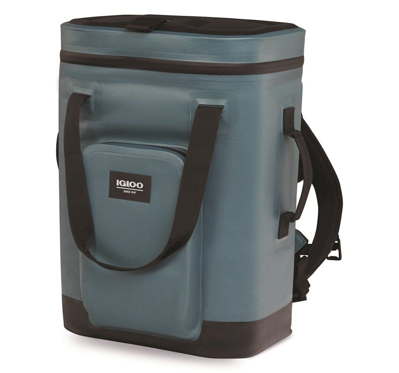 IGLOO Igloo Trailmate Series 0062308 Heavy-Duty Cool Bag, 30 cm L, 36 cm W, 23 qt, EVA/HDPE/Polyester, Spruce, Zipper