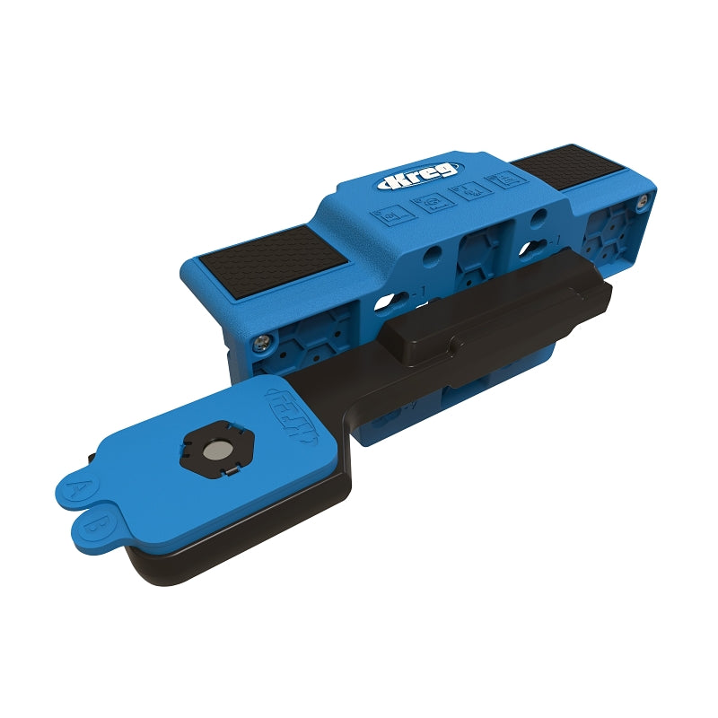 KREG Kreg KHI-CDIJ Cabinet Door Mounting Jig, Plastic, Blue, For: Face-Frame and Frameless Cabinets TOOLS KREG