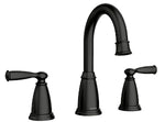 MOEN Moen Banbury 84947BL Widespread Bathroom Faucet, 1.2 gpm, 2-Handle, 3-Faucet Hole, Metal, Matte Black