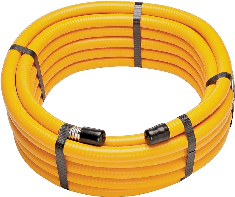 PRO-FLEX Pro-Flex PFCT-1225 Flexible Hose, 1/2 in, Stainless Steel, Yellow, 25 ft L