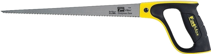 STANLEY TOOLS STANLEY 17-205 Compass Saw, 12 in L Blade, 11 TPI, Steel Blade TOOLS STANLEY TOOLS