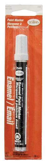 TESTORS Testors 2549C Enamel Marker, Black PAINT TESTORS