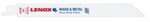 LENOX Lenox 20581S810R Reciprocating Saw Blade, 3/4 in W, 8 in L, 10 TPI, HSS Cutting Edge TOOLS LENOX