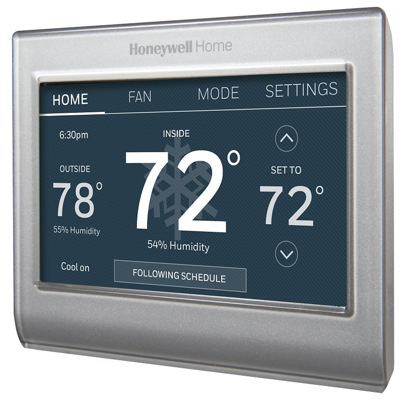 HONEYWELL Honeywell RTH9585WF Programmable Thermostat, 24 V, Silver PLUMBING, HEATING & VENTILATION HONEYWELL
