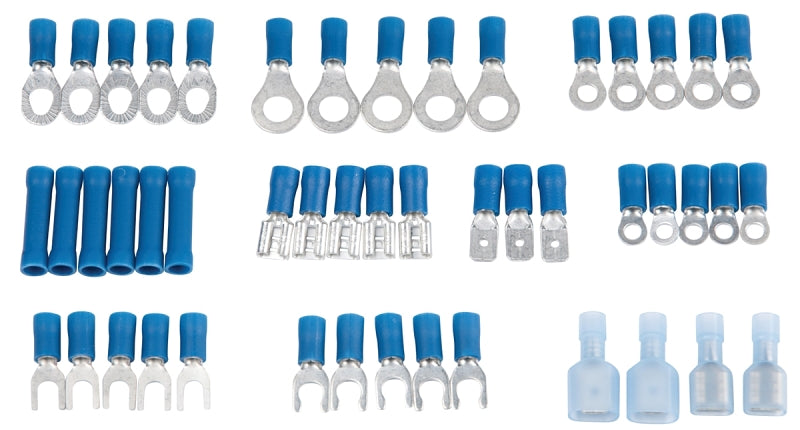 GB Gardner Bender TK-1614 Terminal Lug Kit, Includes: (20) Ring Terminals, (10) Spade Terminals, (7) Female Disconnects