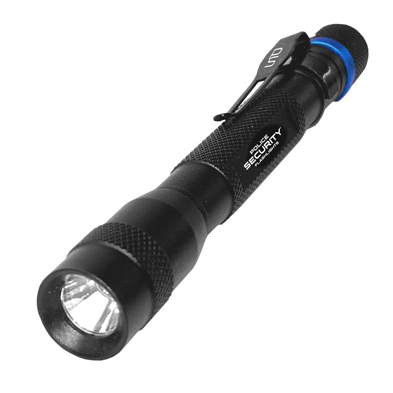 POLICE SECURITY Police Security Inspector Series 99491 Flashlight, AAA Battery, Alkaline Battery, LED Lamp, 120 Lumens, 34 m Beam Distance