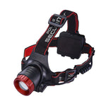 POLICE SECURITY Police Security 98070 Headlamp, AA Battery, LED Lamp, 970, 590 ft Beam Distance, 4 hr Run Time, Black ELECTRICAL POLICE SECURITY