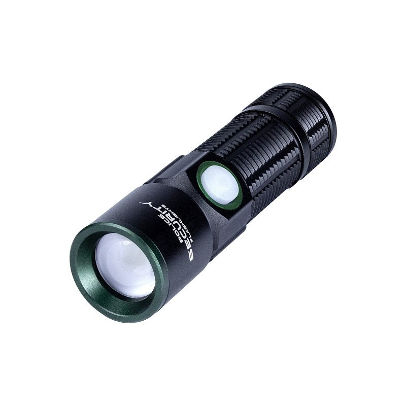 POLICE SECURITY Police Security 97947 Rechargeable Flashlight, 600 mAh, Lithium-Ion Battery, LED Lamp, 550 Lumens High, 150 Lumens Low ELECTRICAL POLICE SECURITY
