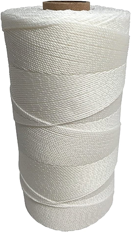 BARON Baron 95401 Seine Twine, #9 Dia, 575 ft L, 13 lb Working Load, Nylon/Poly, White