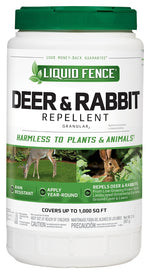 LIQUID FENCE Liquid Fence HG-70266 Deer and Rabbit Repellent, 1000 sq-ft Coverage LAWN & GARDEN LIQUID FENCE