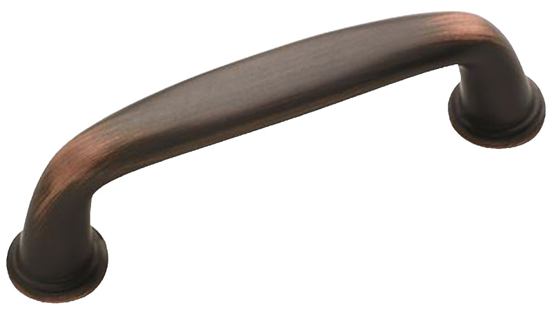 AMEROCK Amerock Kane Series BP53701ORB Cabinet Pull, 3-5/8 in L Handle, 1-1/8 in H Handle, 1-1/8 in Projection, Zinc