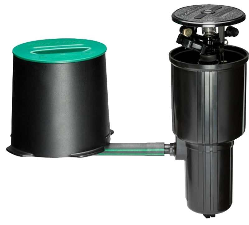 RAINBIRD Rain Bird LG3HE Impact Sprinkler, 3/4 in Connection, Female, 3 in H Pop-Up, 5200 ft, Adjustable Nozzle, Plastic