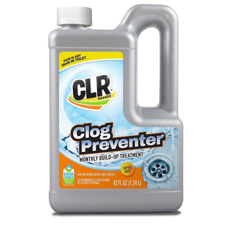 CLR CLR CBR-6 Build-Up Remover, 42 oz, Liquid, Odorless, Light Blue PLUMBING, HEATING & VENTILATION CLR