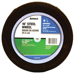 ARNOLD Arnold 490-323-0001 Tread Wheel, Semi-Pneumatic, Steel