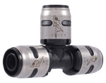 SHARKBITE SharkBite K362A6 Pipe Tee, 1/2 in, Push-Fit, Plastic, 160 psi Pressure PLUMBING, HEATING & VENTILATION SHARKBITE