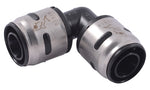 SHARKBITE SharkBite EvoPEX K256A6 Pipe Elbow, 3/4 in, 90 deg Angle, Polymer, Black, 160 psi Pressure PLUMBING, HEATING & VENTILATION SHARKBITE