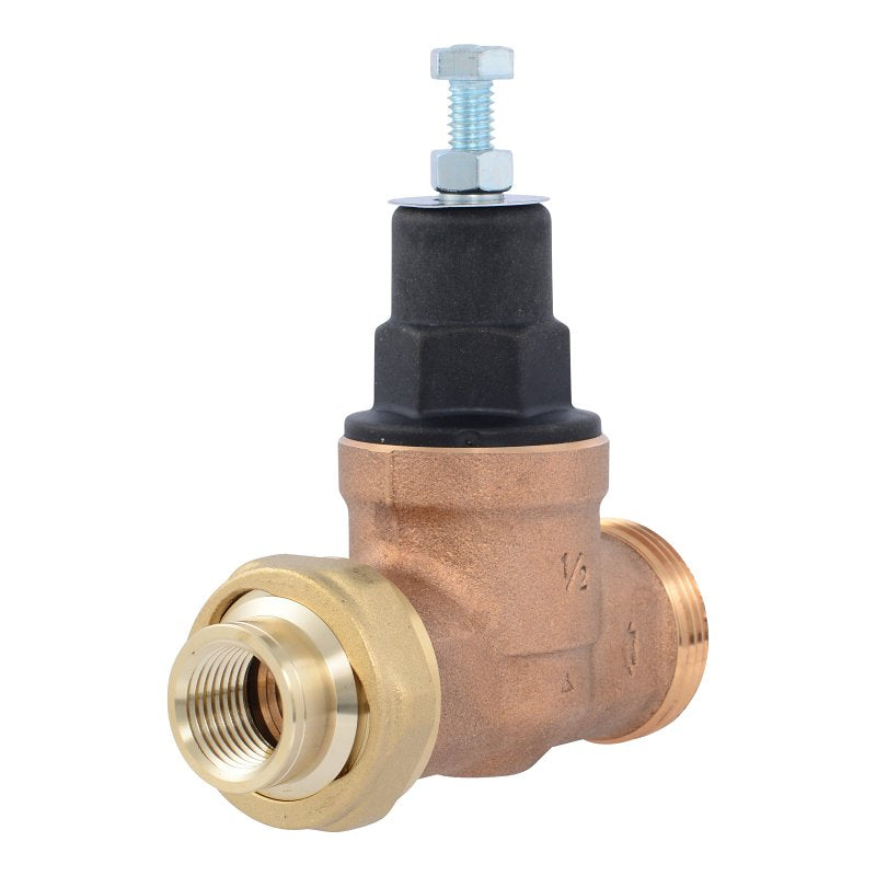 SHARKBITE SharkBite EB45 Series PVA08P-SUTH-60 Pressure Regulating Valve, 1/2 in Connection, MNPT x FNPT, 10 to 70 psi Regulating