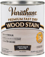 VARATHANE Varathane 297424 Wood Stain, Antique White, Liquid, 1 qt, Can