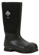 ROCKY BRANDS INC Muck CHORE HI Series CHH-000A-BL-110 Boots, 11, Black, Rubber Upper