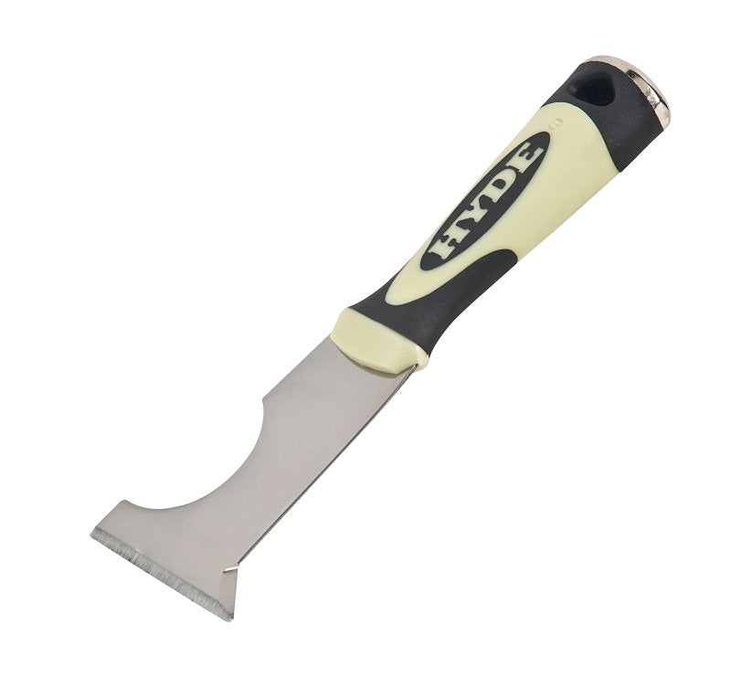 HYDE TOOLS Hyde 06992 Painter's Tool, Carbon Steel/Polypropylene/TPE, Black/Cream