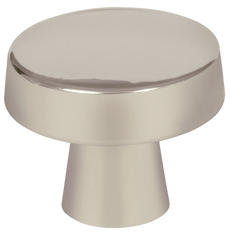 AMEROCK Amerock Blackrock Series BP55270G10 Cabinet Knob, 1-1/16 in Projection, Contemporary, 1-5/16 in, Zinc, Satin Nickel HARDWARE & FARM SUPPLIES AMEROCK