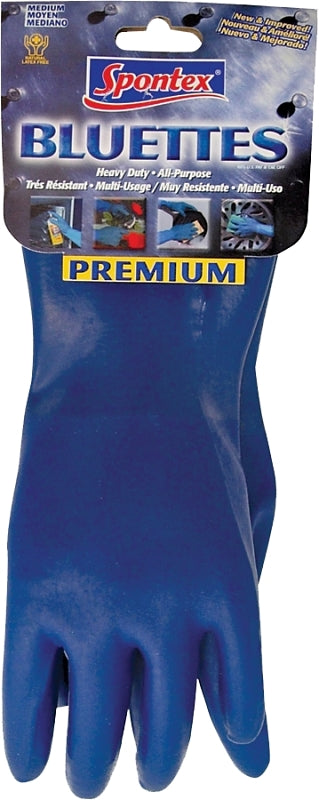 SPONTEX Spontex Bluettes 34331128 Protective Gloves, L, Neoprene, Blue CLOTHING, FOOTWEAR & SAFETY GEAR SPONTEX