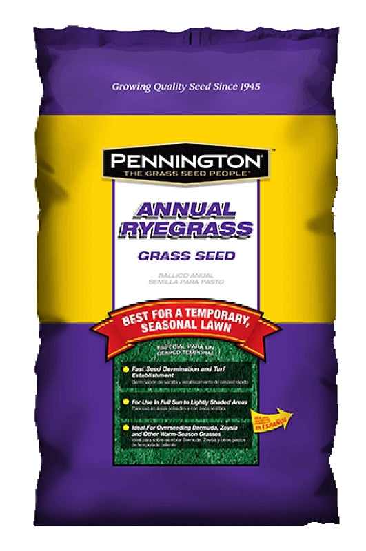 PENNINGTON Pennington 100082632 Annual Ryegrass Seed, 10 lb LAWN & GARDEN PENNINGTON